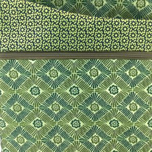 Maruca- Pocket Bag in Mosaic Green